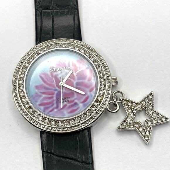 Silver Floral/Star Watch - Picture 3 of 5
